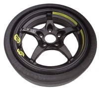 Set - Notrad MAZDA 2 IV R15 5x100x54,1 + SCHLÜSSEL + WAGENHEBER + HÜLLE FÜR DEN WAGENHEBER